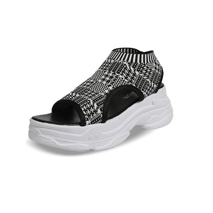 Ortho Welt Woven Fluff Sandals - Comfort And Unique Style