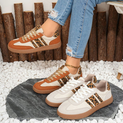 Ortho Welt Colorful Retro Lace-Up Ballet Flats - Unique And Trendy