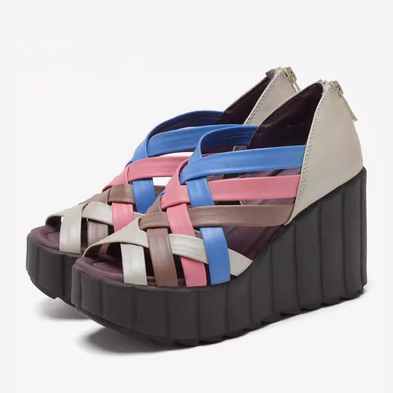 Ortho Welt Damen Plateau-Sandalen – Orthopädisch & Komfort