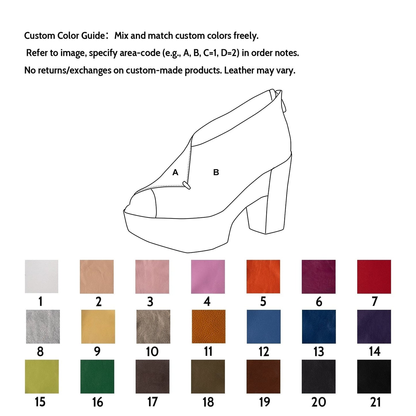 Ortho Welt Damen Orthopedic Leder Blockabsatz Peep-Toe Schuhe