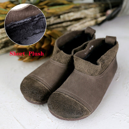 Kaylee | Handgefertigte orthopädische Slipper aus weichem Leder