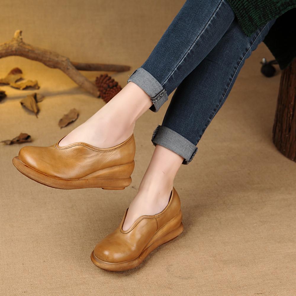 Ortho Welt Damen Ballerinas – Orthopädischer Vintage-Komfort