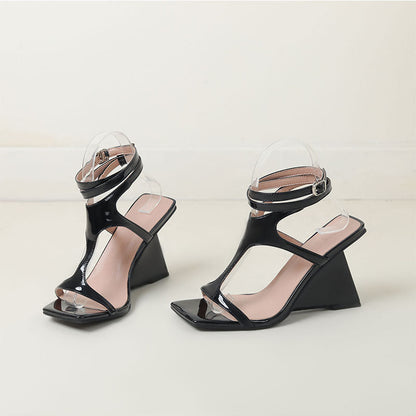 Ortho Welt Sexy And Unique Open-Toe Pumps With Pointed Toes