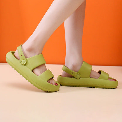 Ortho Welt Unisex Adjustable Sandals With A 3Cm Thick Sole