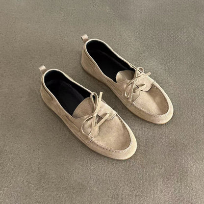 Ortho Welt Retro Sheepskin Leather Pumps - Unique British Style