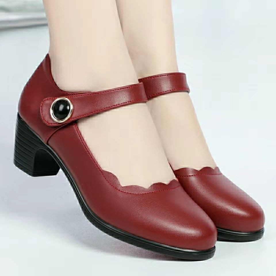 Ortho Welt Soft Leather Open-Toe Shoes - Unique Elegance