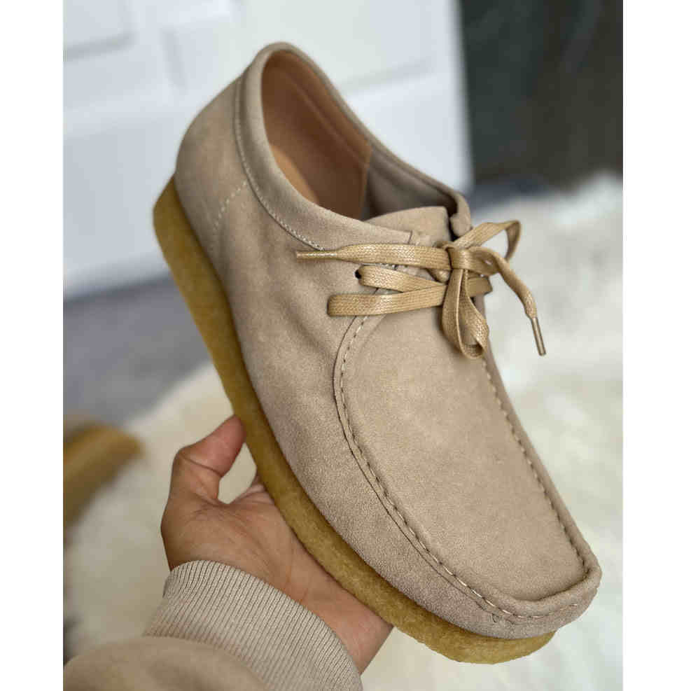 Ortho Welt Leather Lace-Up Shoes With A Thick, Unique Sole