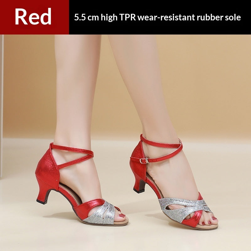 Ortho Welt Synthetic Suede Latin Dance Shoes