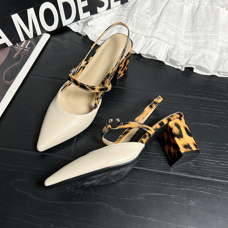 Ortho Welt Trendy Open-Toe Heeled Shoes For Summer -