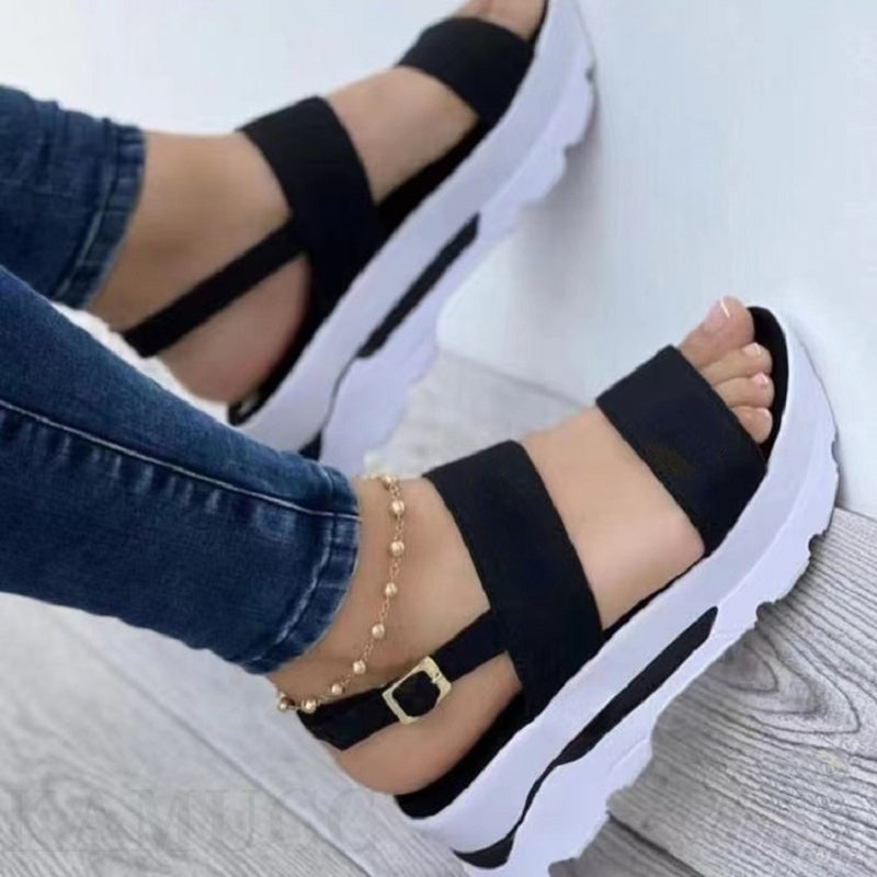 Ortho Welt Platform Sandals - Unique Summer Fashion