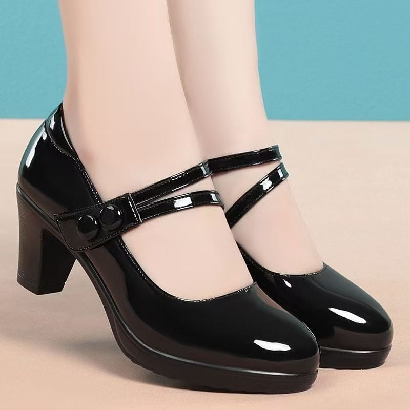 Ortho Welt Genuine Leather Pumps , Comfort And Elegance