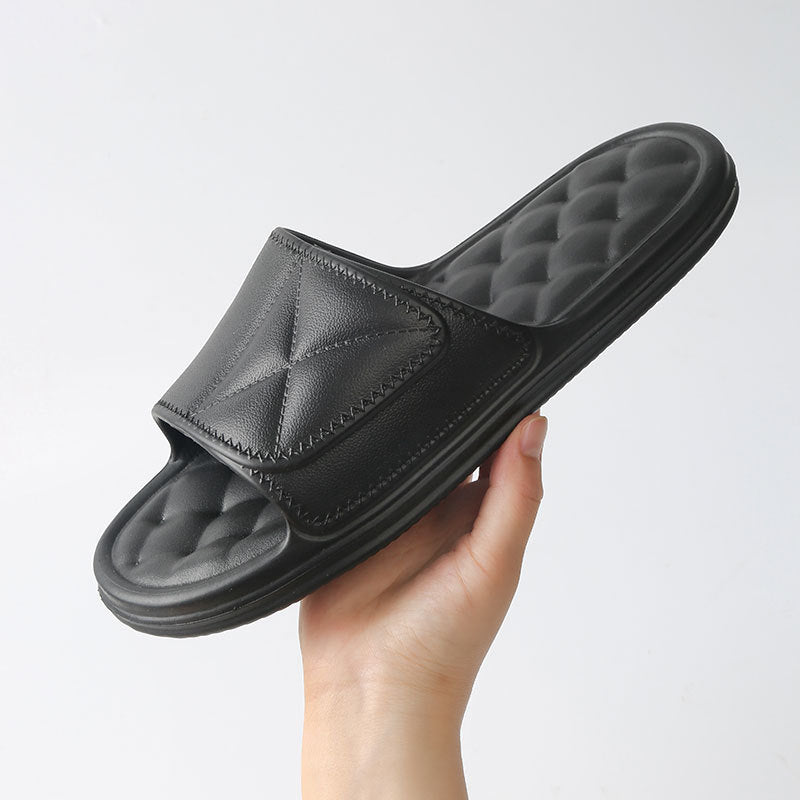Ortho Welt Checkered Summer Slippers - Unique Comfort