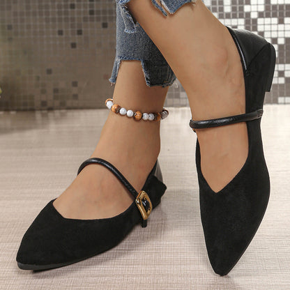 Ortho Welt Wildleder-Ballerinas - Orthopedic, Breite Passform