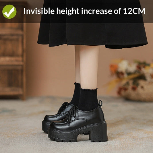 Ortho Welt Orthopedic Loafers - Chunky Sole, 12cm Heel