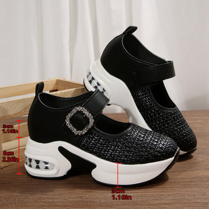 Ortho Welt Woven Wedge Schuhe - Orthopedic Komfort