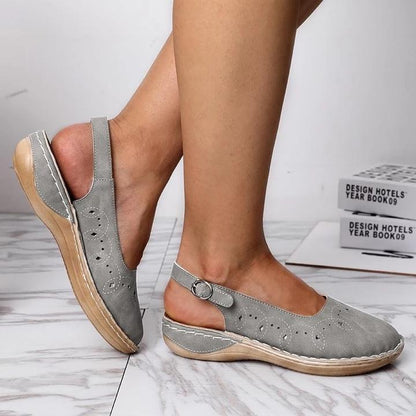 Arya | Orthopädische Slingback-Loafer mit atmungsaktivem Cutout-Design
