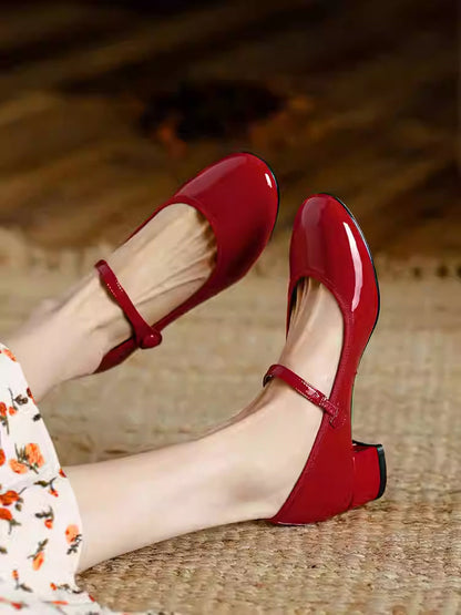 Ortho Welt Pumps Mary Jane - Orthopedic Soft Sole Comfort