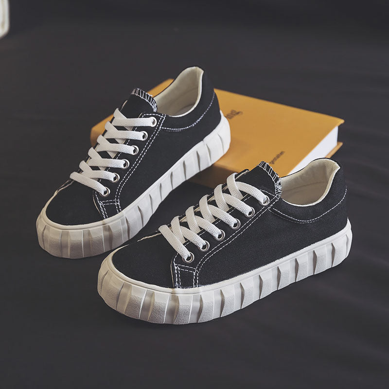 Ortho Welt Classic Canvas Shoes For Girls With A Collegiate Style