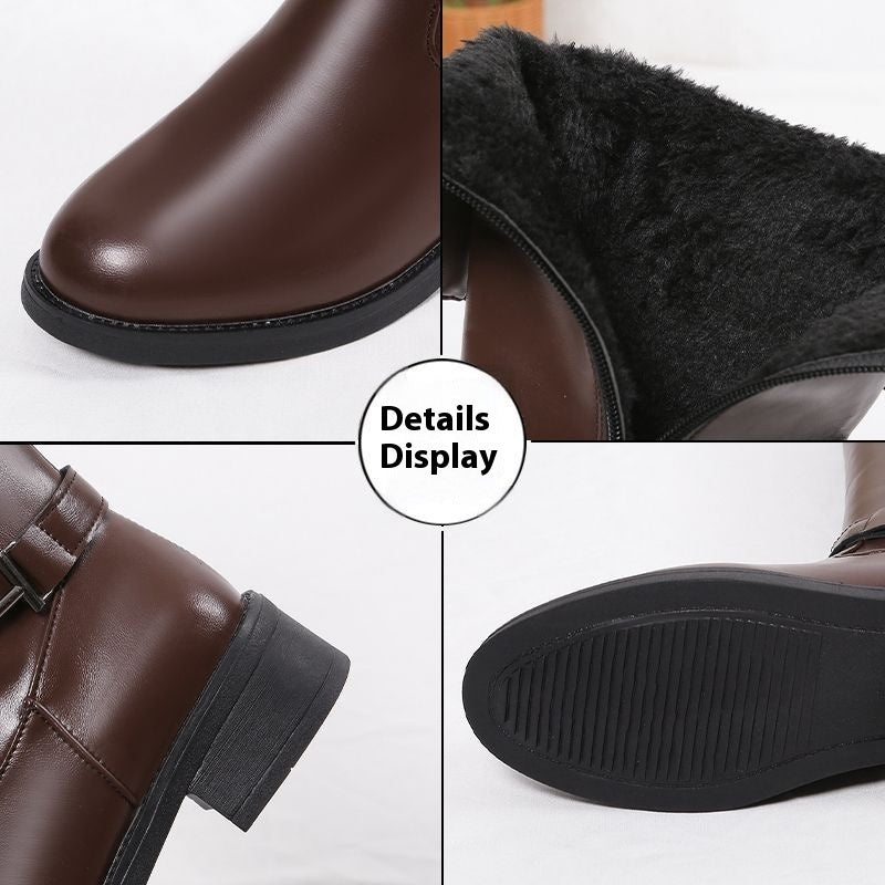 Ortho Welt Overknee Boots - Orthopedic & Plush Lined