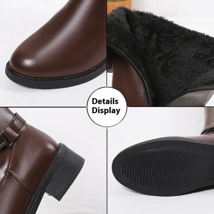 Ortho Welt Overknee Boots - Orthopedic & Plush Lined