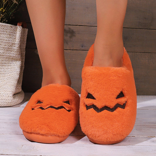 Ortho Welt Halloween Kürbis Hausschuhe - Orthopedic Komfort