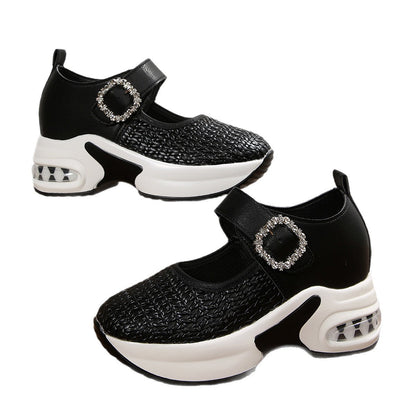 Ortho Welt Woven Wedge Schuhe - Orthopedic Komfort