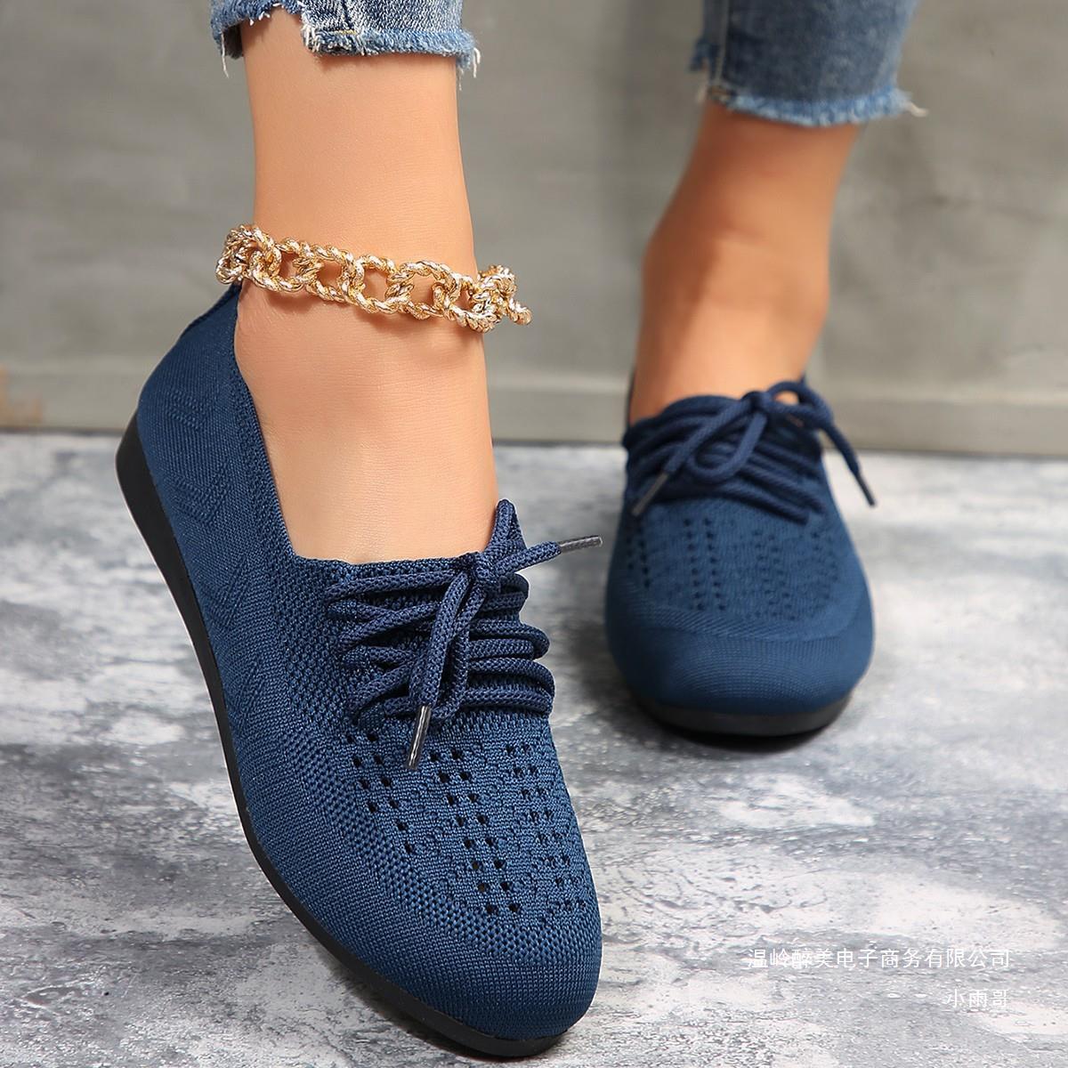 Ortho Welt Breathable Mesh Ballerina Flats - Unique Style And Comfort