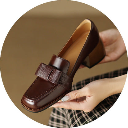 Ortho Welt Elegant And Sophisticated Soft Leather Commuter Shoes
