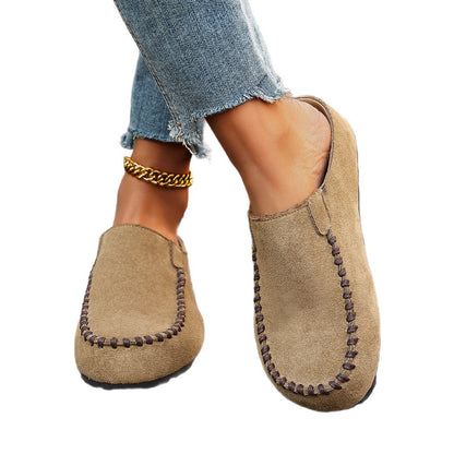 Ortho Welt Closed Slippers With Thick Soles - Unique