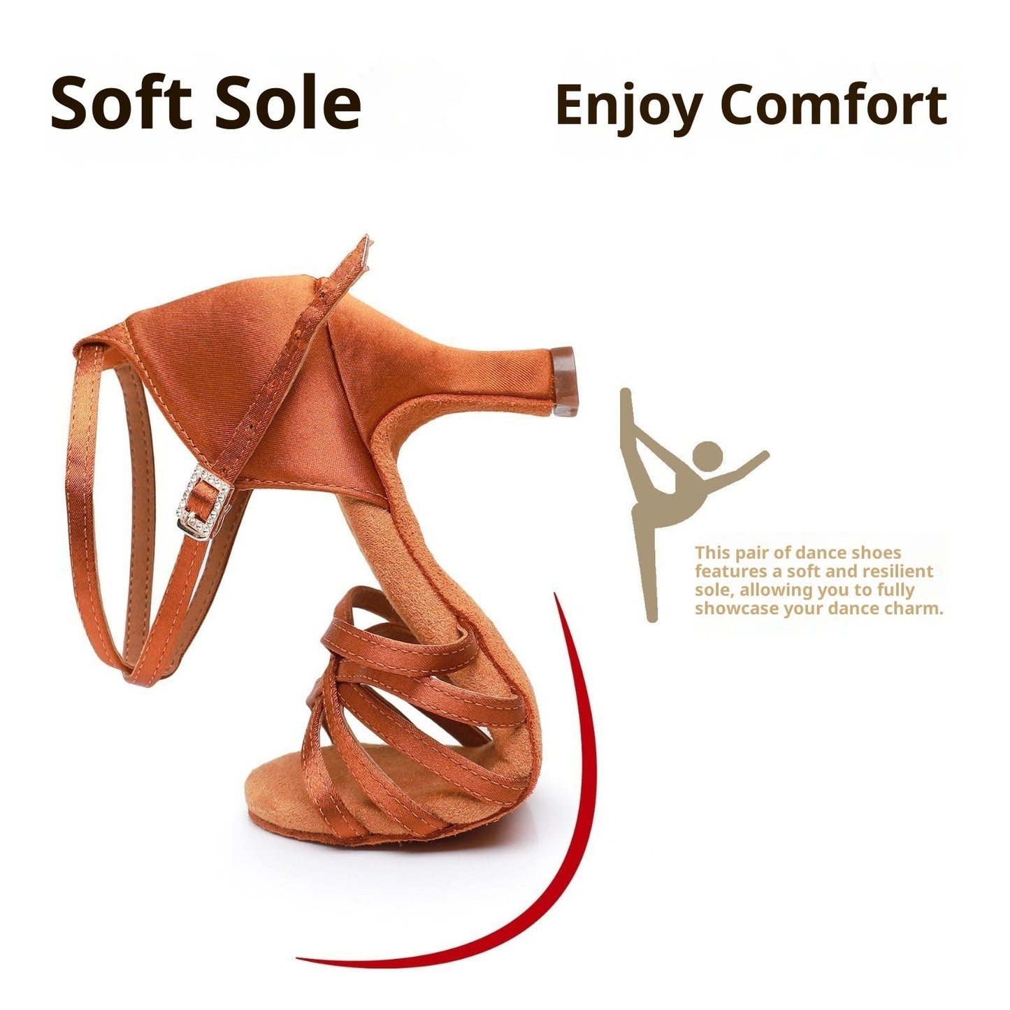 Ortho Welt Latein Tanzschuhe – Orthopedic Komfortsohle