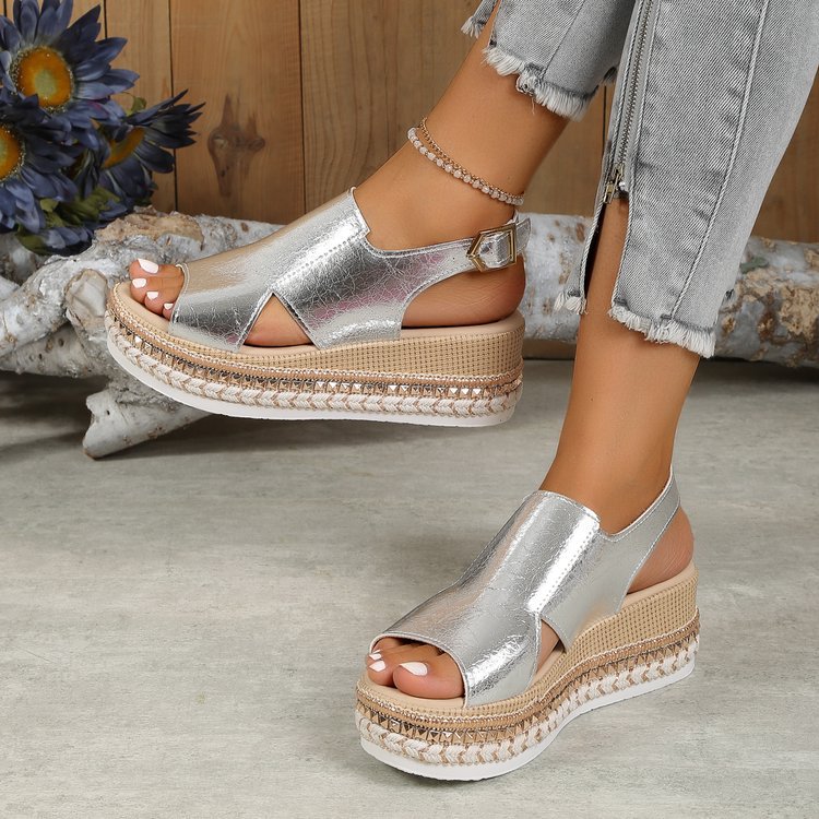 Ortho Welt Unique Design Shiny Summer Sandals