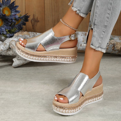 Ortho Welt Unique Design Shiny Summer Sandals