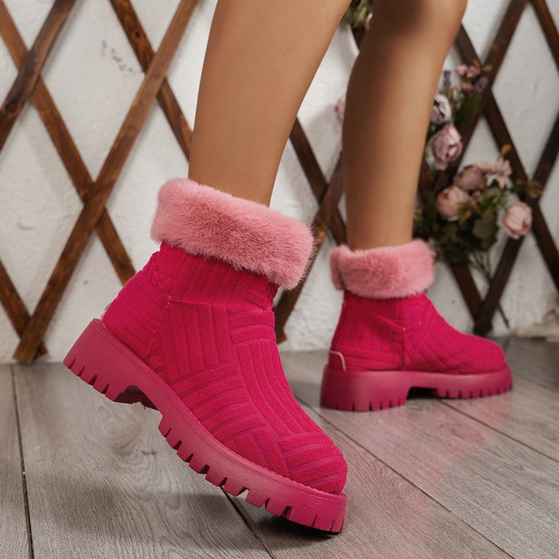 Ortho Welt Winter Boots - Orthopedic & Faux Fur Lining
