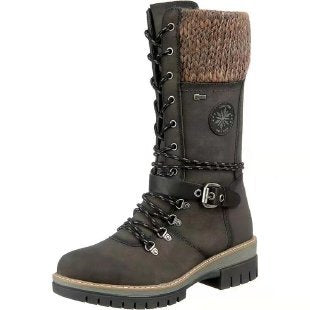 Ortho Welt Orthopedic Winter Boots - Knit Cuff & Laces