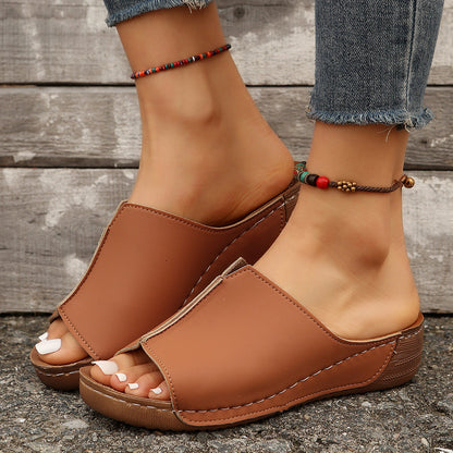 Ortho Welt Unique Wedge Sandals For Summer -