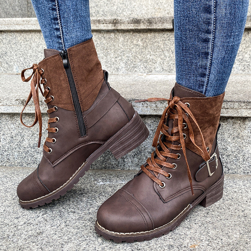 Ortho Welt Martin Boots – Orthopedic Block Heel Comfort