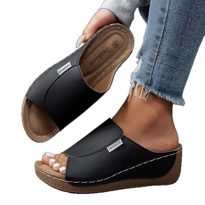 Ortho Welt Damen Hausschuhe - Orthopedic, Dicke Sohle