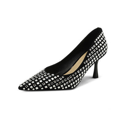 Ortho Welt Strass-Pumps – Orthopedic Elegance Black