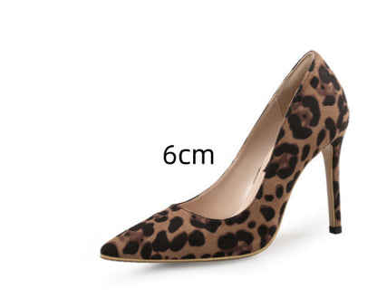 Ortho Welt Unique Leopard Print Heels For A Bold Style