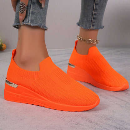 Ortho Welt Unique And Comfortable Casual Shoes In Flyknit Mesh