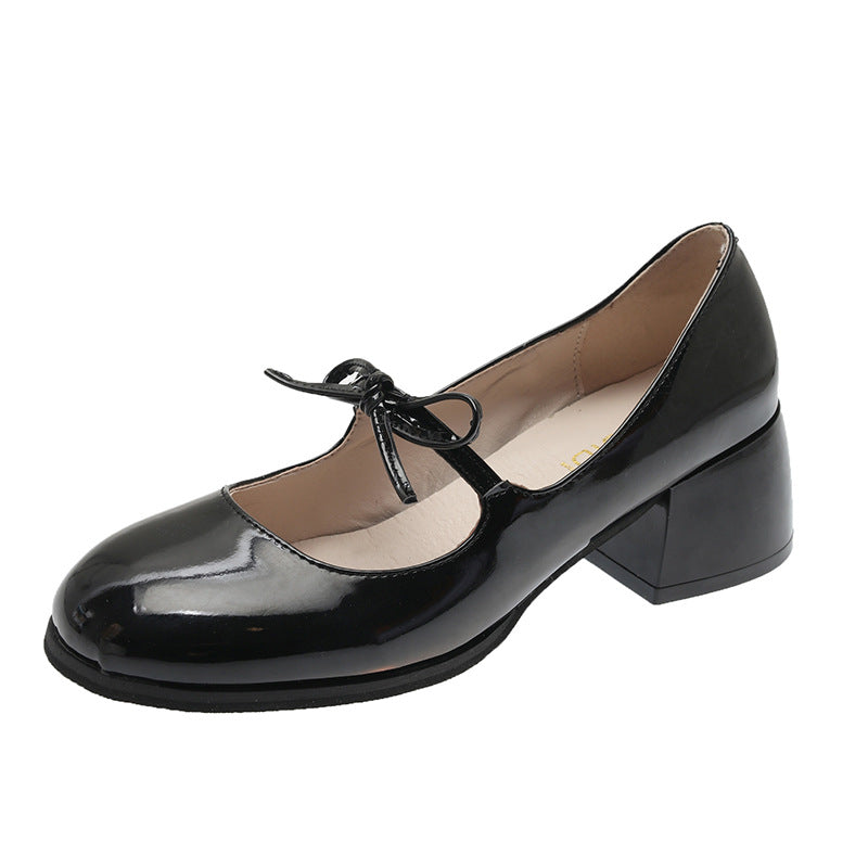 Ortho Welt Mary Jane Schuhe - Orthopedic Komfort Schleife