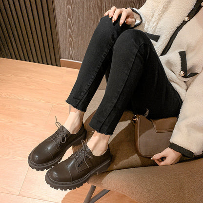 Ortho Welt Plateau-Lederschuhe – Orthopädischer Komfort