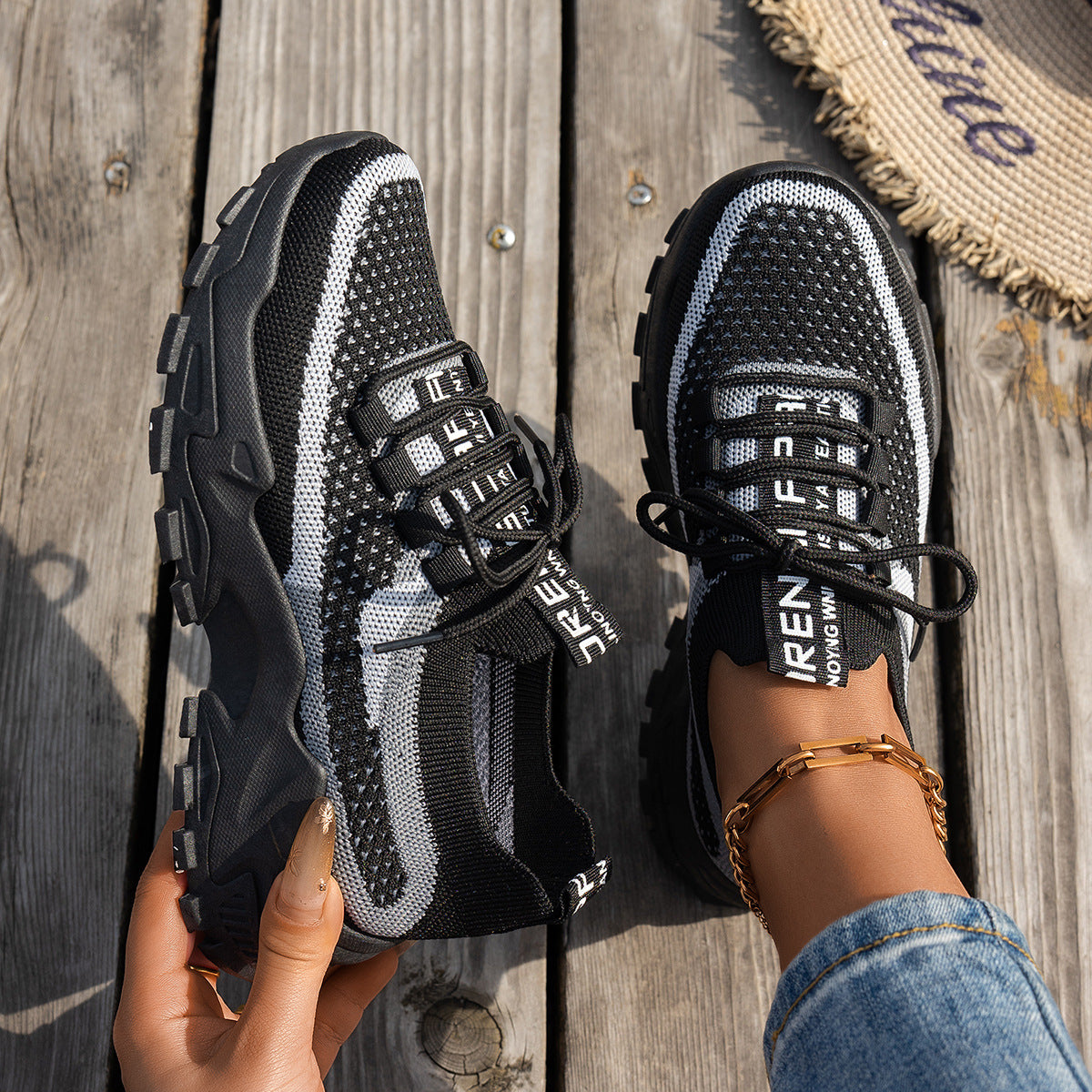 Ortho Welt Flyknit Mesh Sneakers - Unique Comfort And Style