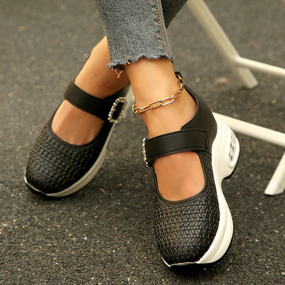 Ortho Welt Woven Wedge Schuhe - Orthopedic Komfort