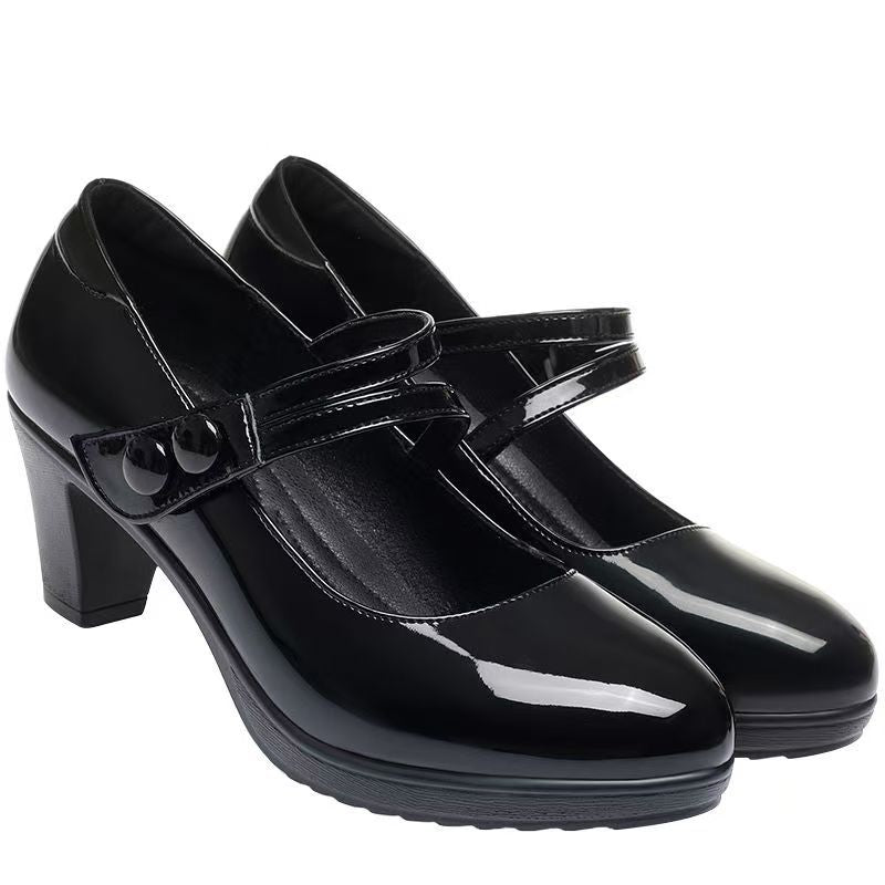 Ortho Welt Genuine Leather Pumps , Comfort And Elegance
