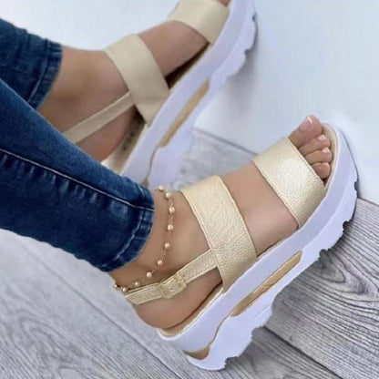 Ortho Welt Platform Sandals - Unique Summer Fashion