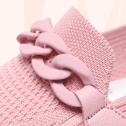 Ortho Welt Chain Flats - Orthopedic Comfort Slippers