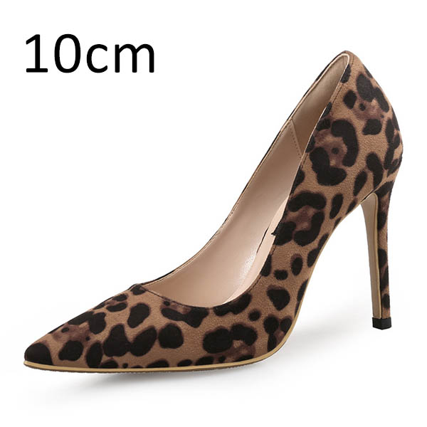 Ortho Welt Leopard Print Stiletto Heels - Unique Elegance