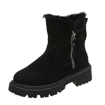 Ortho Welt Winter Boots - Orthopedic, Faux Fur, Zipper