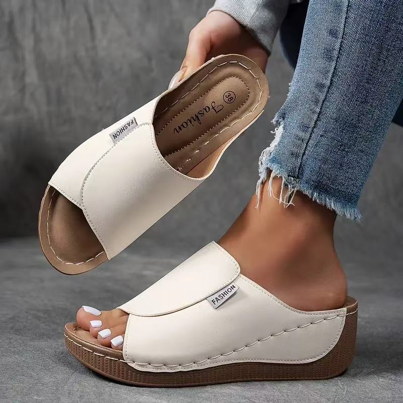 Ortho Welt Damen Hausschuhe - Orthopedic, Dicke Sohle